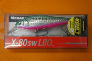 メガバス(Megabass)　X-80SW LBO カラー　GGリアクションイワシ