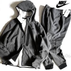 2XL◆未使用 定価34,650円 NIKE NSW ナイキ テックフリース 上下 パーカー ジョガーパンツ 厚手 フリース 裏起毛 セットアップ Tech Fleece