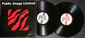 パブリック・イメージ・リミテッド　Public Image Ltd　Profile　2枚組LP　レコード　PIL　非売品　レア盤