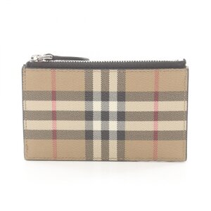 バーバリー ヴィンテージチェック ブランドオフ BURBERRY PVCコーティングキャンバス コインケース ポリウレタン/ポリエステル/他 メンズ