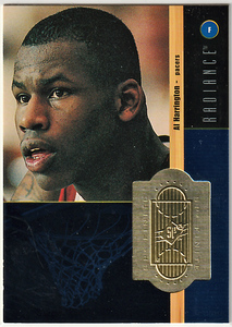 1998-99 UD SPx FINITE RC #235 RADIANCE【AL HARRINGTON】0965/1500 RookieCard PACERS