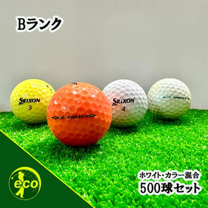 ロストボール スリクソン Z-STAR XV 年代混合 500個 Bランク 中古 ゴルフボール ロスト SRIXON エコボール 送料無料