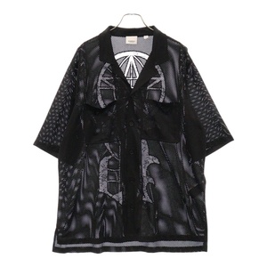 BURBERRY バーバリー Basketball Jersey Shirt バスケットボール ジャージー メッシュ 半袖 シャツ ブラック 8067375