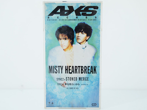 クリアケース付 ACCESS / MISTY HEARTBREAK 8cm CD シングル 短冊 アクセス 浅倉大介 貴水博之 FUN HOUSE 1994年 F