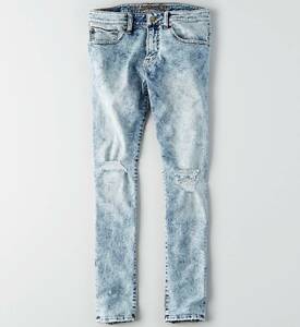 セール！！ラスト！◇◆AE/アメリカンイーグル/AEO 360 Extreme Flex Slim テーパード Jeans / W31×L32 / R.Wash/(W30~W32)