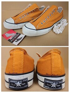 1970年代USA製★CONVERSE ALLSTAR CANVAS GOLD DEADSTOCK★コンバース オールスター チャックテイラー 金 デッドストック★70