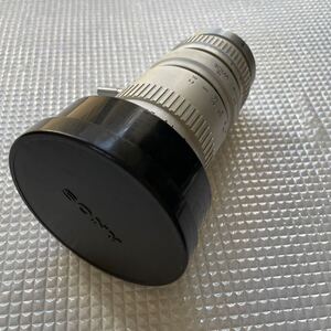 ソニー TVズーム 16-64mm レンズ カメラ ジャンク品 コレクター向け ズームレンズ レトロ 動作未確認 中古品 レア 光学ズーム