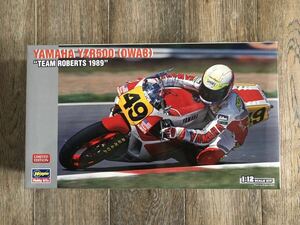 ◆送料込み◆「湧き出る存在感」ハセガワ 1/12 ヤマハ YZR500 0WA8 チーム ロバーツ 1989 未開封品 コシンスキー 希少品