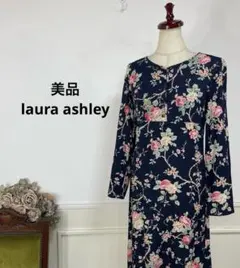 40 美品　laura ashley クラシカル　ヴィンテージ  ワンピース