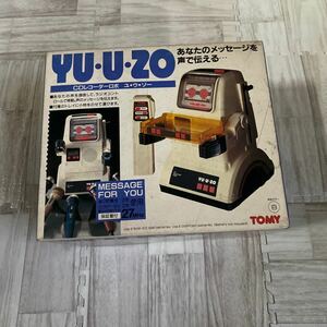 20000スタ　激レア　★未使用★CDレコーダーロボ　ユウゾー　YU・U・ZO 当時物　当時物　希少　レア　ビンテージトイ