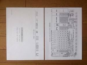 ☆限定車・初代・NSX・タイプＲ・価格表 カタログ・無　NSX-R