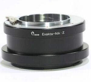 エキザクタ/トプコンレンズ Exakta/Topconレンズ → ニコンZ Nikon Zマウントアダプター Z9 Z8 Zfc Z7II Z6II Z5 Z50 Z30