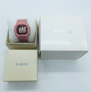 【48】稼働品 美品 CASIO Baby-G 腕時計 カシオ/ベビーG/タフソーラー/3493/BGD-5000UET/ウォッチ/Watch ピンク