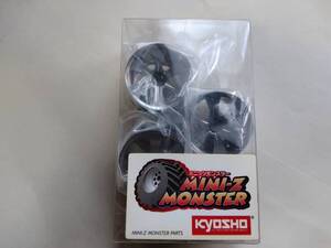 ★新品未使用★ 京商　Mini-Z MONSTER アルミホイール（ガンメタリック）MMH10GM ★ミニッツモンスター用