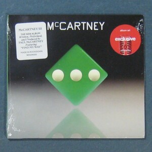 ★新品未開封・ストア限定グリーン・ジャケット盤★ McCartneyIII (TARGET EXCLUSIVE CD) / Paul Mccartney