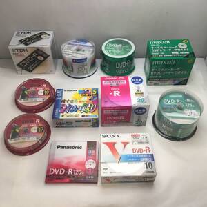 Y010604■未使用未開封 DVD-R 録画用 236枚 セット 120分 SONY ソニー Panasonic パナソニック Victor ビクター TDK Maxell マクセル 他■