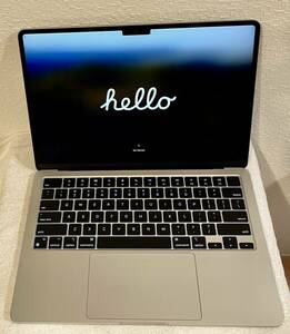 Macbook Air 13.6inch メモリ16G　512GB　SSD　シルバー