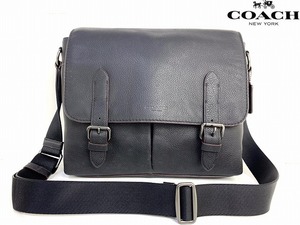 美品★送料無料★ COACH コーチ メンズ メトロポリタン レザー メッセンジャーバッグ ショルダーバッグ 55552