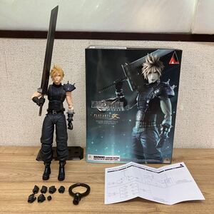 [12-161]FINAL FANTASY VII PLAY ARTS改ファイナルファンタジー リメイク クラウド・ストライフ Version 2 アクション フィギュア 