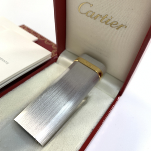 (22345)★１円スタート★カルティエ★Cartier★ガスライター★シルバー★着火未確認