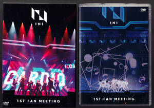 FC限定 DVD ３枚組「 INI 1ST FAN MEETING 」国内盤DVD 西洸人 トレカ付き 定価6500円 190分収録