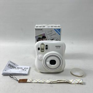 AZ-10　富士フイルム FUJIFILM インスタントカメラ ポラロイドカメラ チェキ instax mini 25 ホワイト