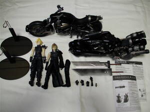 【ジャンク品】PLAY ARTS クラウド フェンリル US版 ハーディ・デイトナ プレイアーツセット売り FINALFANTASY VII ファイナルファンタジー