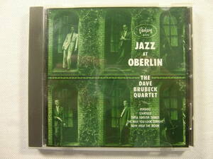 Dave Brubeck Quartet デイヴ・ブルーベック / Jazz At Oberlin ジャズ・アット・オバーリン - Paul Desmond - Ron Crotty - Lloyd Davis