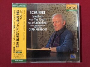 ｚ〓　CD 【未開封】SCHUBERT　シューベルト　交響曲 第9番「ザ・グレイト」＆第8番「未完成」　音楽CD　クラシック　/ KZ3