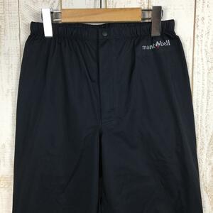 WOMENs M モンベル レインダンサー パンツ ゴアテックス レインシェル MONTBELL 1128343 BK Black ブラック系