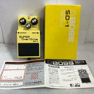 BOSS OD-1 SUPER OverDrive＜動作確認済み・箱付き＞ボス スーパーオーバードライブ コンパクトエフェクター ④ ▲