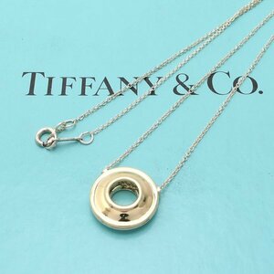 １円～ TIFFANY ティファニー パロマピカソ マジックサークル ネックレス 750 925 3.6g 箱◆送料600円(近畿)～◆11/23(土)終了◆質屋240487