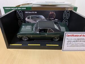 1/18 1969 CHEVROLET NOVA SS 396