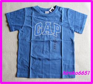 ☆即決有！新品！028★babyGAP 半袖Tシャツ 男の子 ブルー 5XL KIDS キッズ ベイビー ベビー ギャップ☆