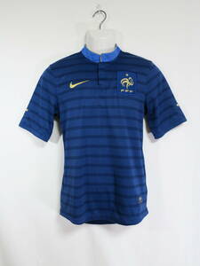 フランス 代表 2012 ホーム ユニフォーム S ナイキ NIKE 送料無料 France サッカー シャツ ボーダー