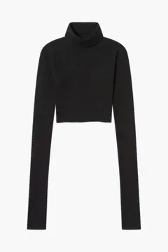 STUDIO R330 FITTED CROPPED TURTLE NECK