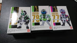 ★新品CONVERGE KAMEN RIDER14　3種 仮面ライダーネクロム、、ウォズ、ジオウⅡ