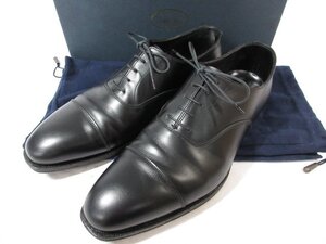 HH美品 【クロケット&ジョーンズ CROCKETT&JONES】 オードリー3 AUDLEY3 ハンドグレード 内羽根 シューズ 靴 (メンズ) 8.5E 黒□30MZA6396