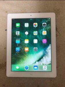 iPad 第4世代 16GB Wi-Fiモデル 中古品 A1458 iOS10.3.3