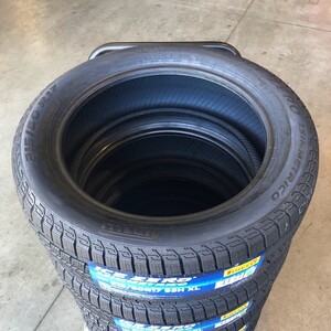 (JH017.7.1) 送料無料[1本] PIRELLI ICE ZERO ASIMMETRICO 215/50R17 95H XL 2022年製造 室内保管　スタッドレス　215/50/17