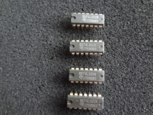 テキサス製　SN74LS02N(Quad 2-Input NOR Gate ) 4個セット