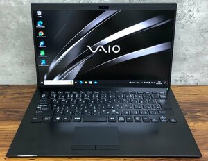 1円～ ●SONY VAIO Pro PK / Core i7 8565U (1.80GHz) / メモリ 16GB / SSD 128GB / 14型 4K (3840×2160) / Windows10 Pro 64bit