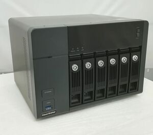 ALEXON Cloud Shelter 660 6ベイ HDD 1.0TBx6 (鍵なし) QNAP OEM TS-653A RAID6構成 中古品 即日発送 一週間返品保証【H24091326】