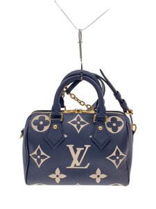 LOUIS VUITTON◆スピーディバンドリエール20 アンプラント/ショルダーバッグ/レザー/モノグラム/M47048