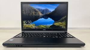 中古ノートパソコン★Windows10★Fujitsu Core i5-7200U/@2.70GHz/4GB/HDD 1TB/15インチ以上★