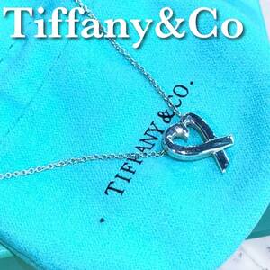 ☆新品磨き 箱付き☆ Tiffany&Co. ティファニー ラビングハート ハート ネックレス SV925 シルバー アクセサリー