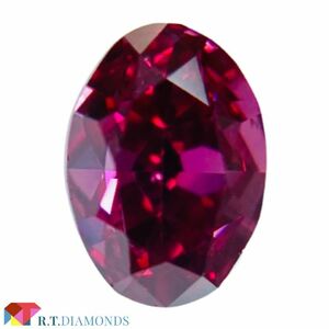 FANCY PURPLISH RED 0.29ct 0V/RT2300/GIA/CGL