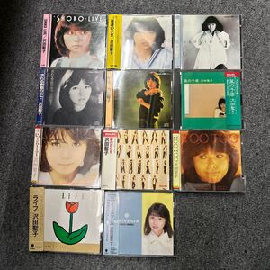 01451 沢田聖子 CDまとめセット 坂道の少女、ライフ、卒業、TOO TOO、青春の光と影等14枚セット　現状品　動作未確認