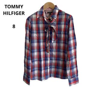 美品 TOMMY HILFIGER トミーヒルフィガー 長袖 シャツ 8