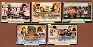 リバースセット(全5種)【 2024 Reバース for you ブースターパック 新日本プロレス＆STARDOM 】リバースカードセット 各1枚/計5枚 ★即決